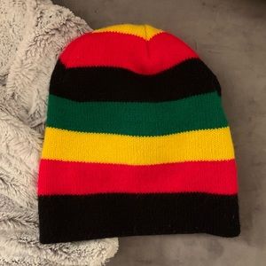 Foldable Rasta Beanie